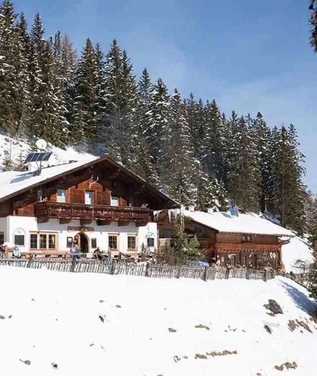 Winterwanderung Galtalm im Stubaital