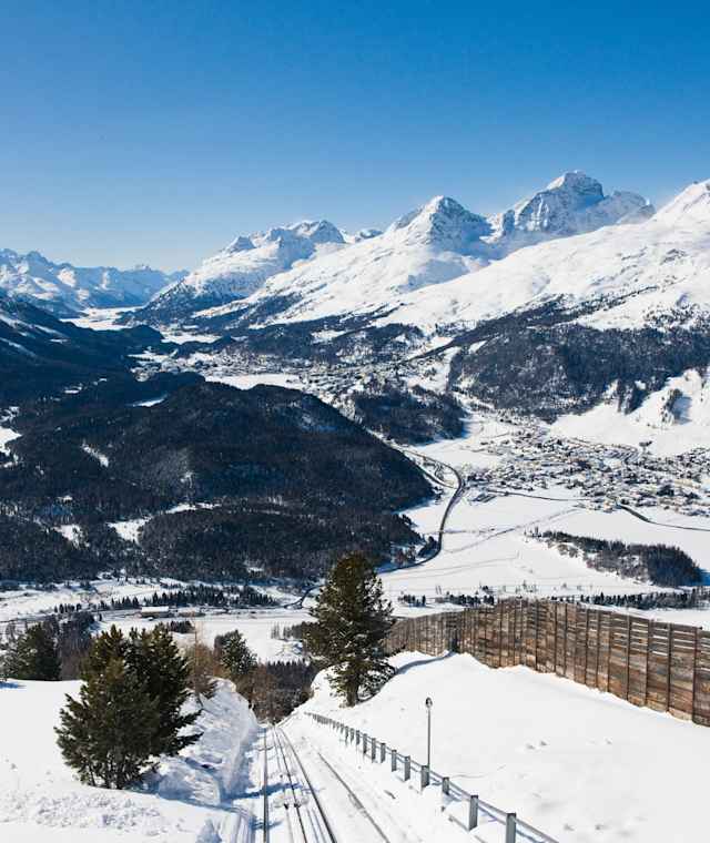 Aussicht von Muottas Muragl