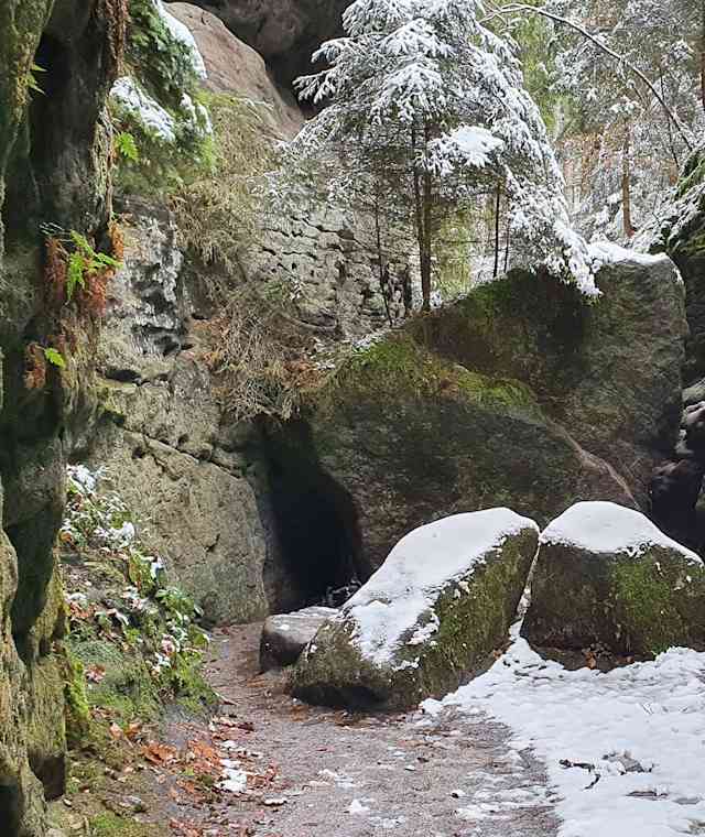 Felsen im Teufelsgrund