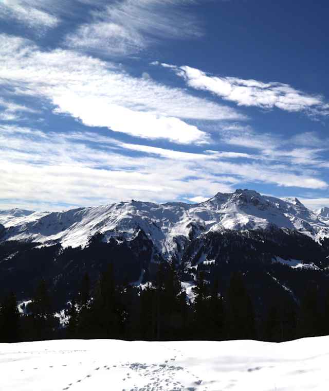 Winterwandern an der Madrisa