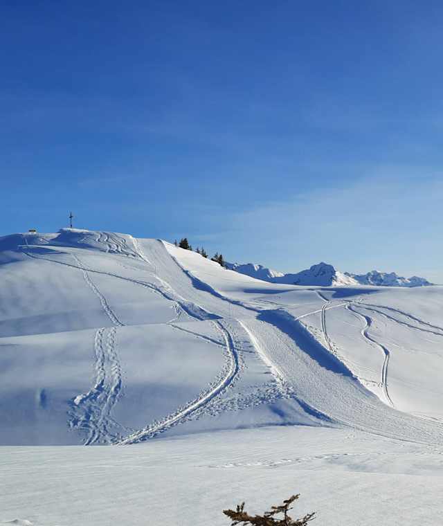 Winterwanderung zum Muttjöchle