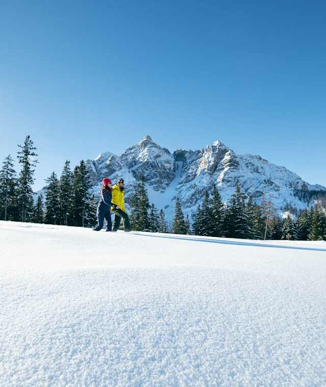 Winterwanderweg nach Gleins, Stubaital