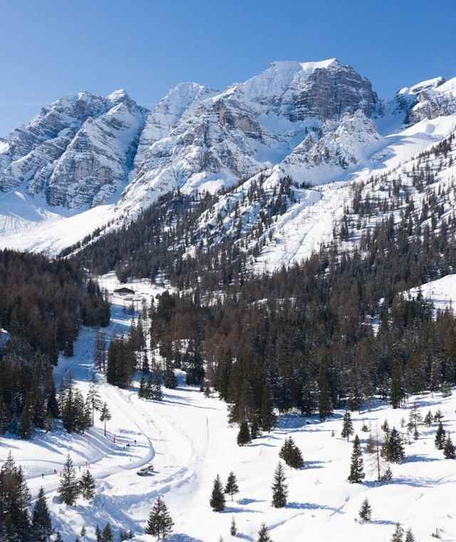 Winterwandern auf der Schicker Alm im Stubaital