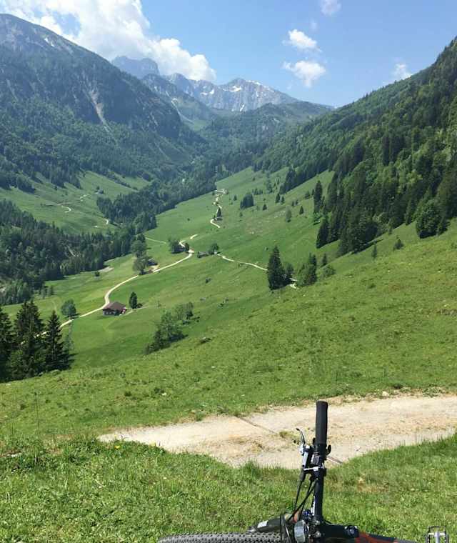 Blick Gwirchtalm ins Habersauertal