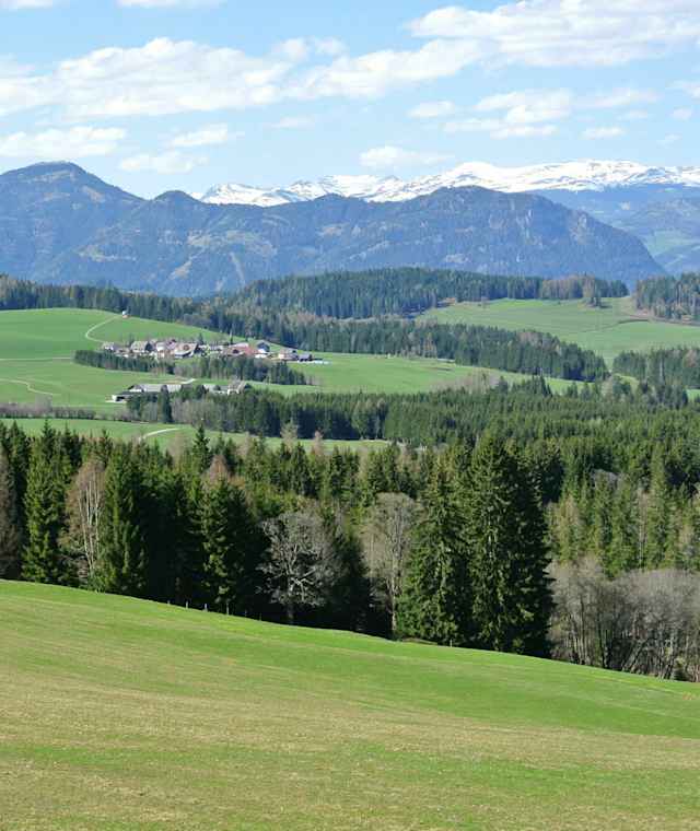 Auf dem Zeutschacher Kapellenweg