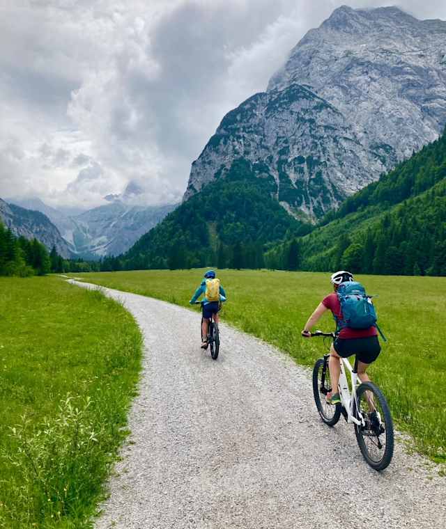 Mit dem Mountainbike zur Gramai Alm