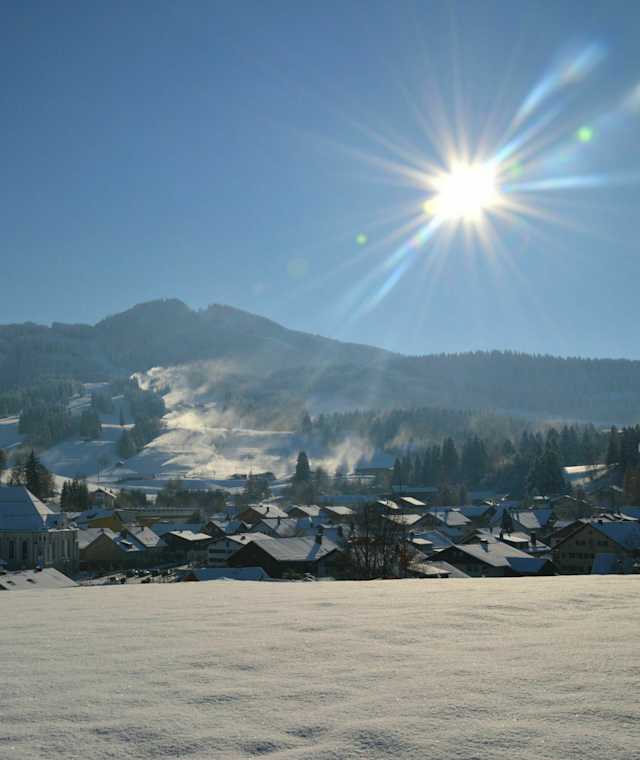 Nesselwang im Winter
