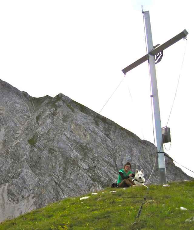 Gipfelkreuz des Kreuzjöchls
