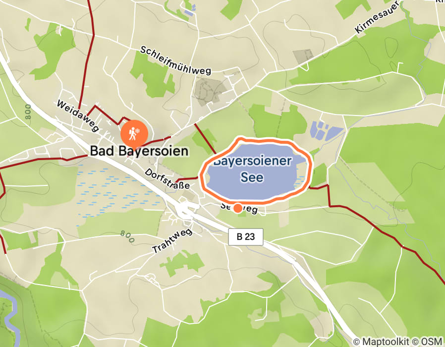 Karte der Tour