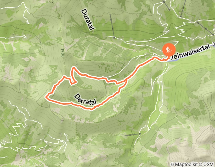 Karte der Tour