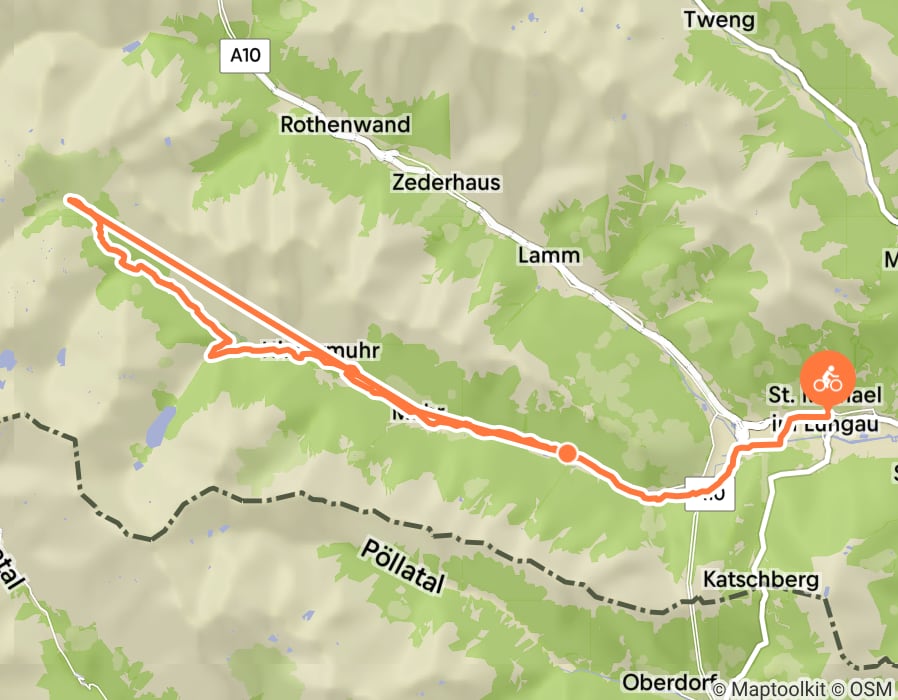Karte der Tour