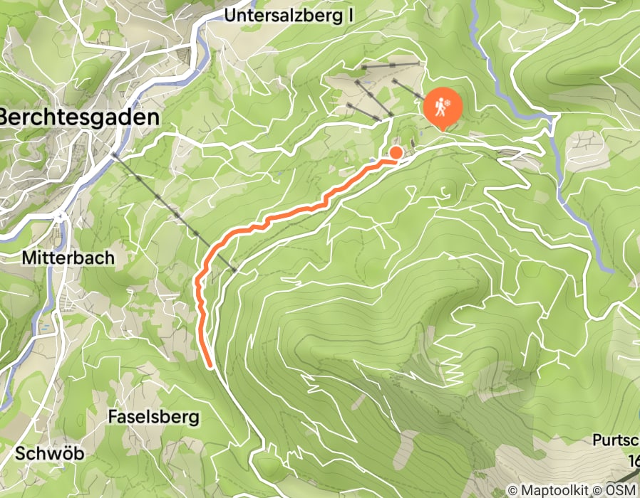 Karte der Tour