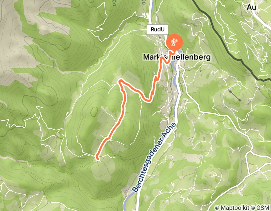 Karte der Tour