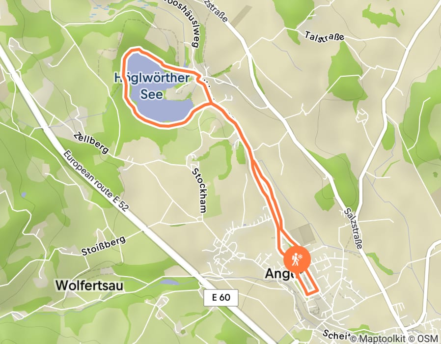 Karte der Tour