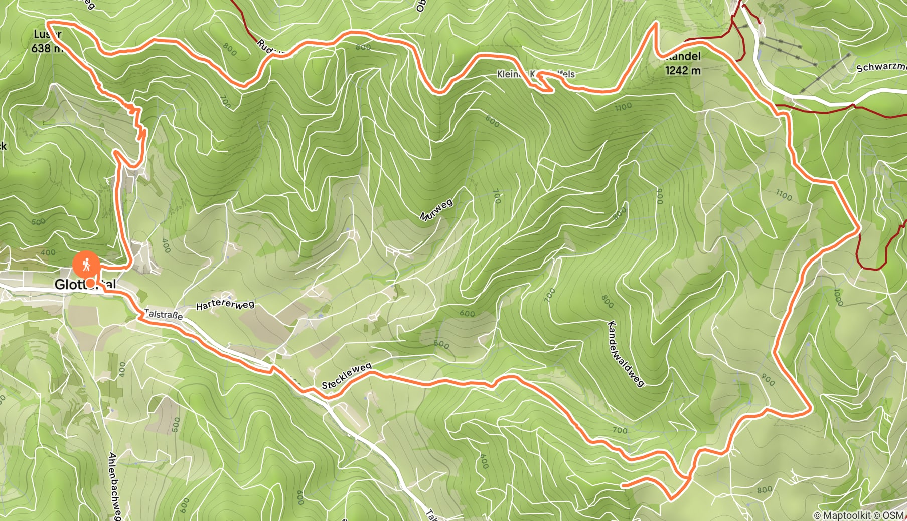 Wandern: Vom Glottertal auf den Kandel - 6:20 h - 17 km - Bergwelten
