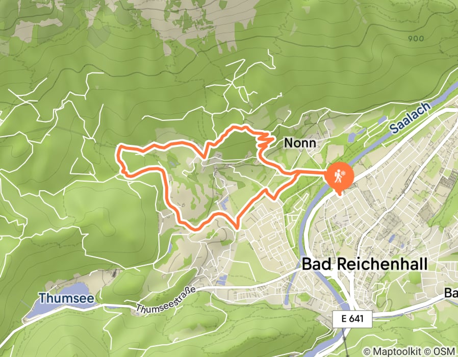Karte der Tour