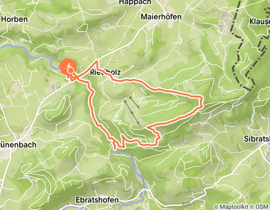 Karte der Tour