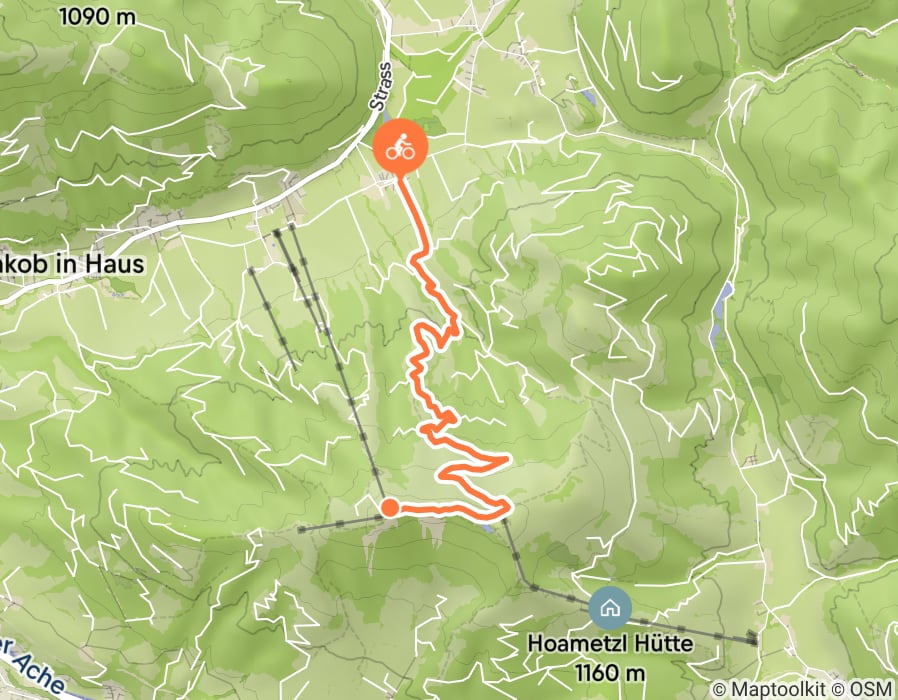 Karte der Tour