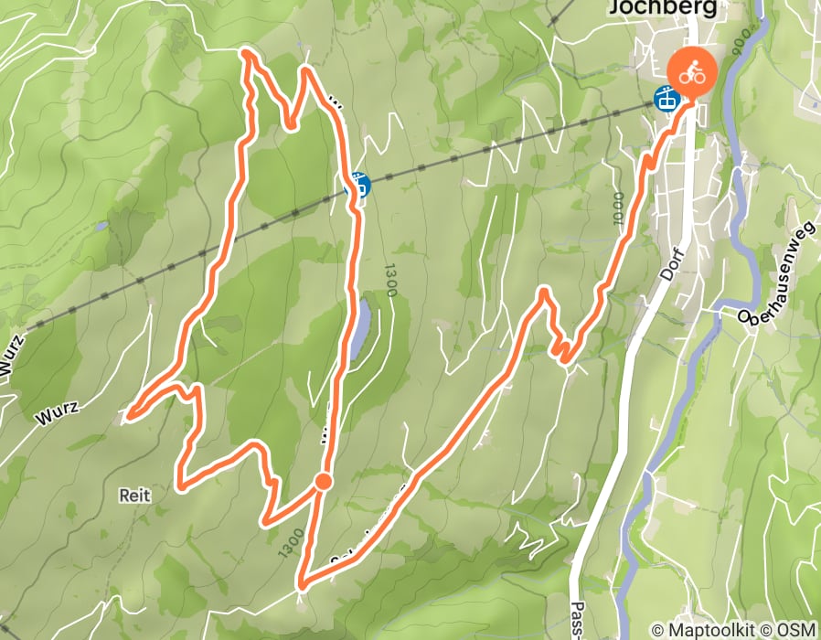 Karte der Tour
