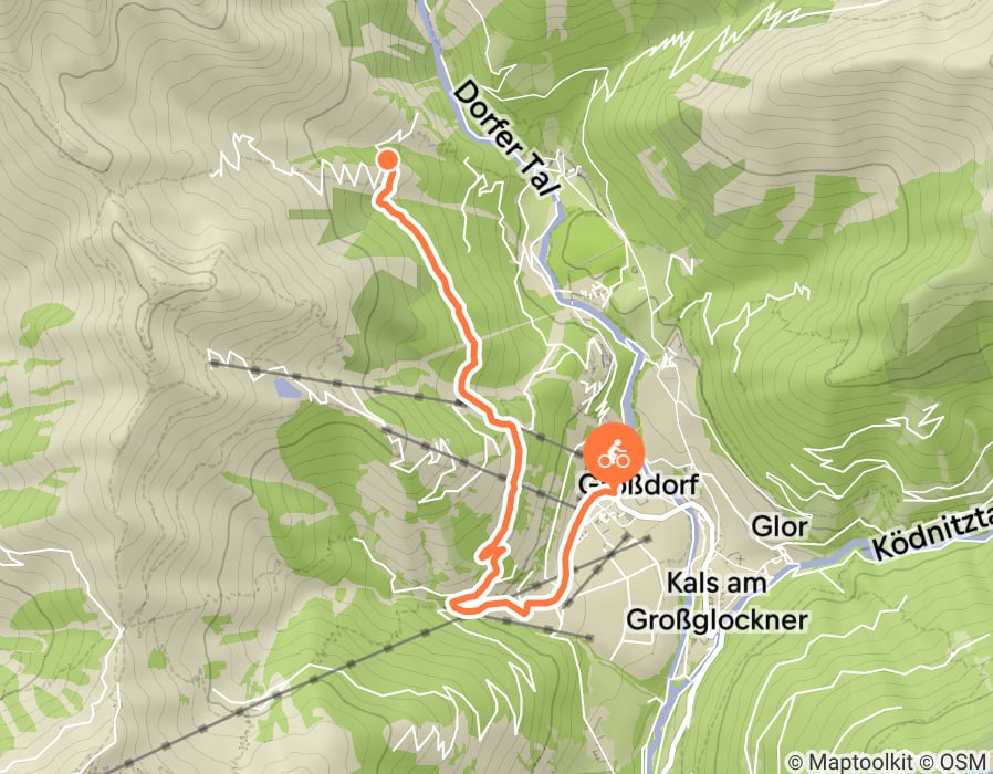 Karte der Tour