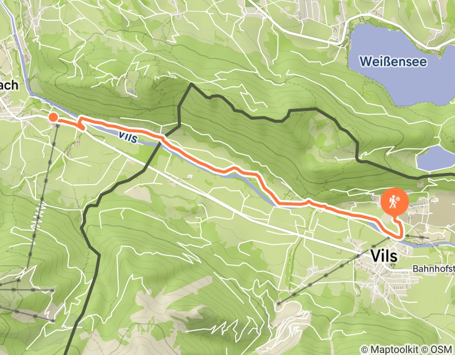 Karte der Tour