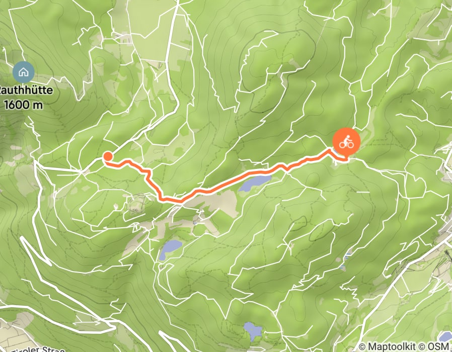 Karte der Tour