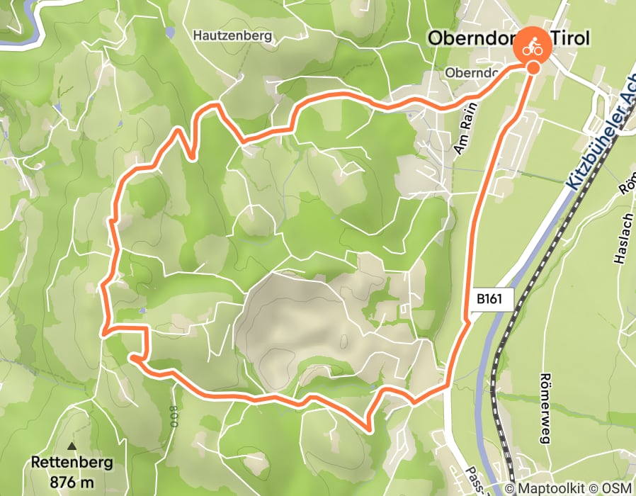 Karte der Tour