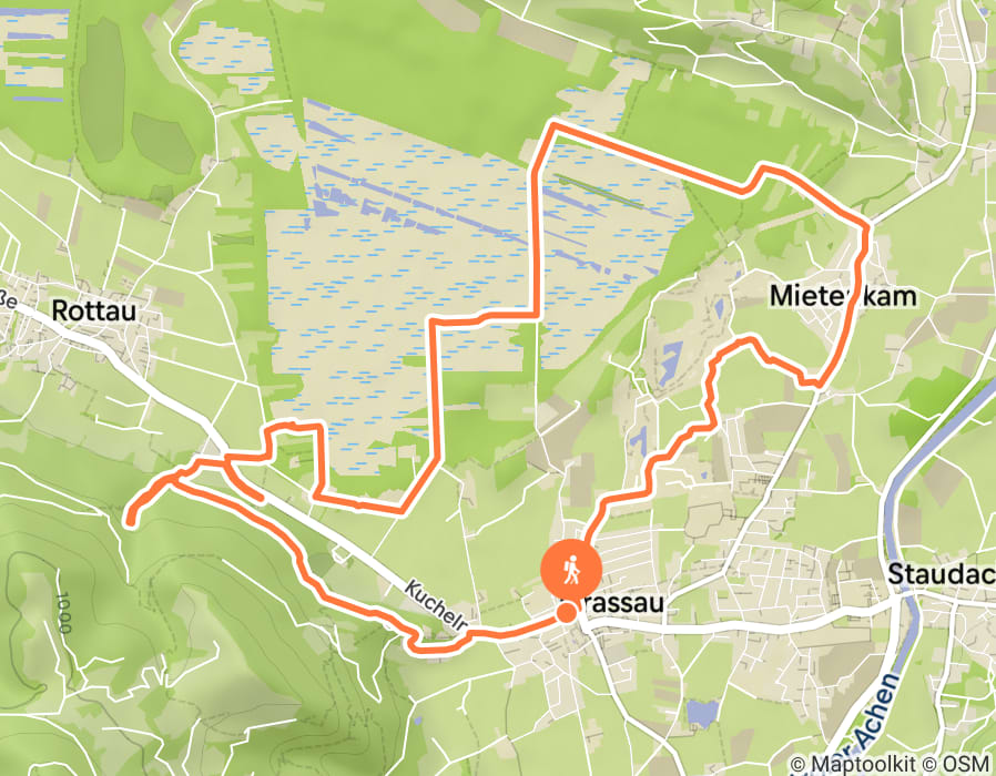 Karte der Tour