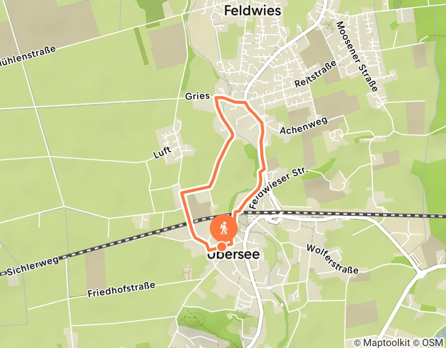 Karte der Tour