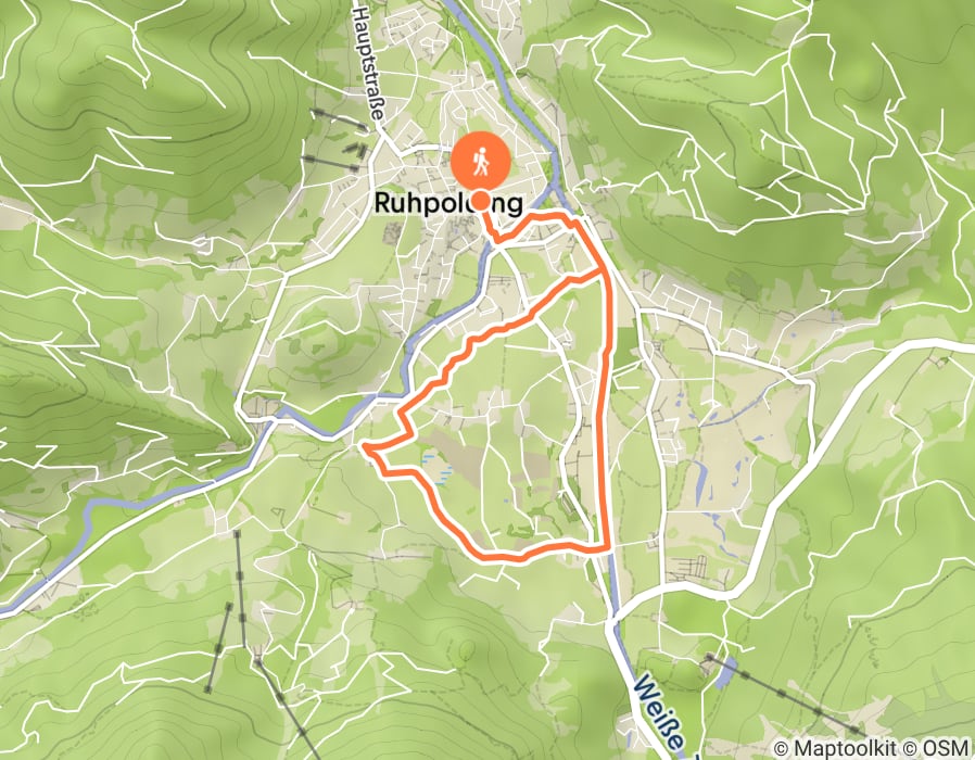 Karte der Tour