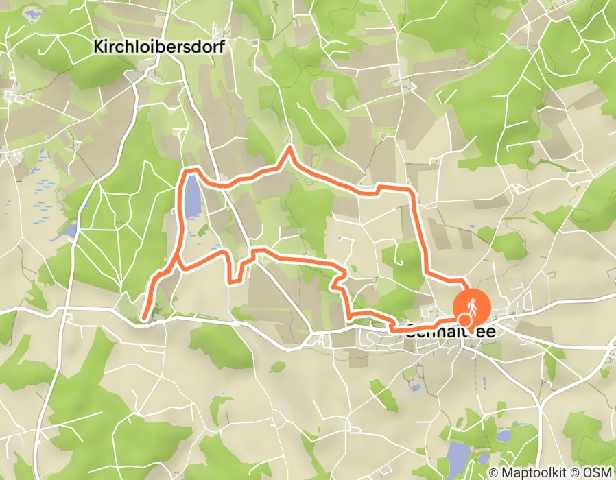 Karte der Tour