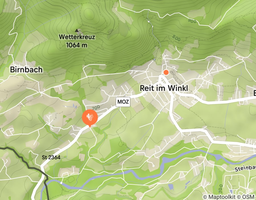Karte der Tour
