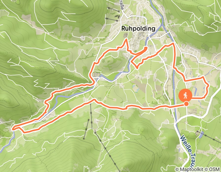 Karte der Tour