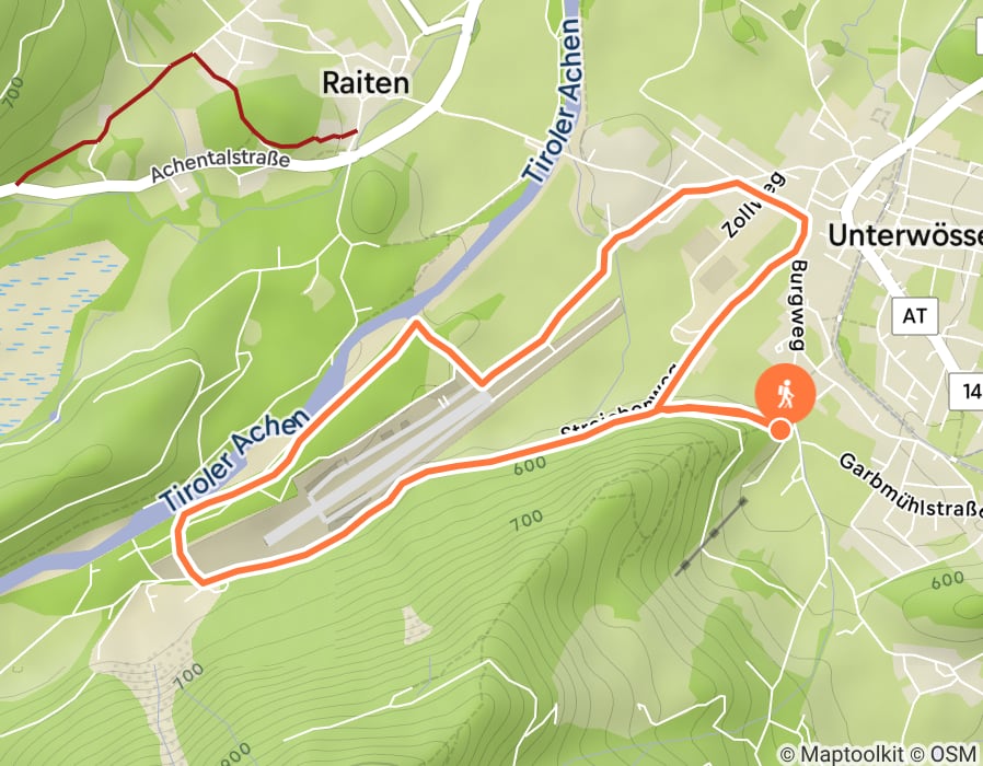 Karte der Tour