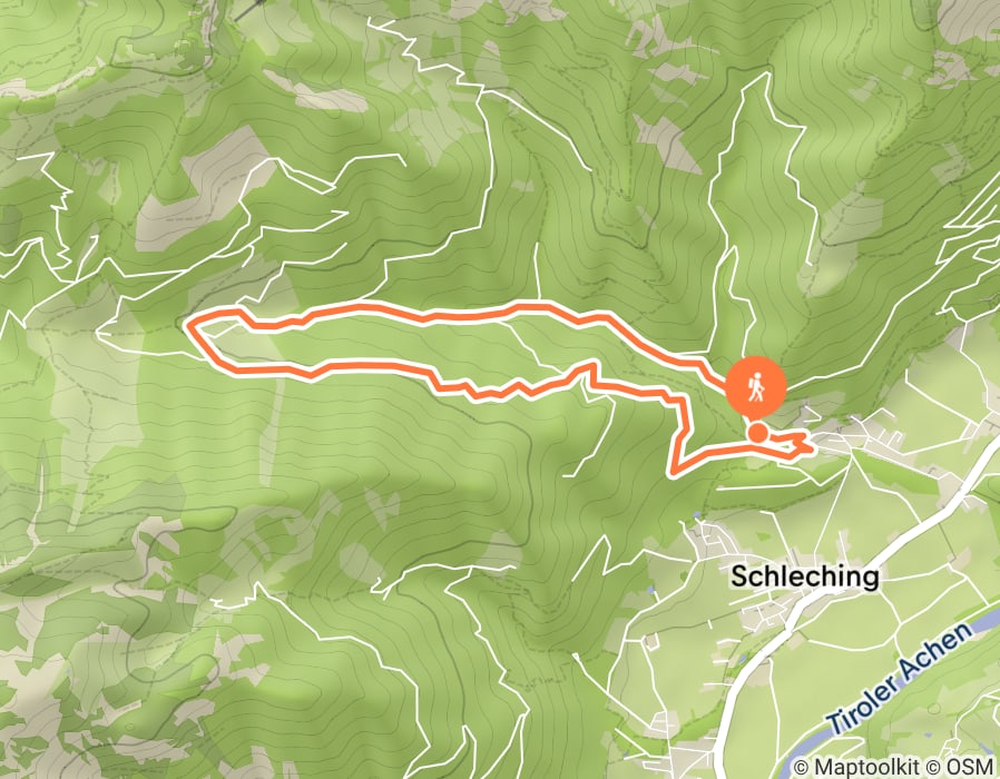 Karte der Tour
