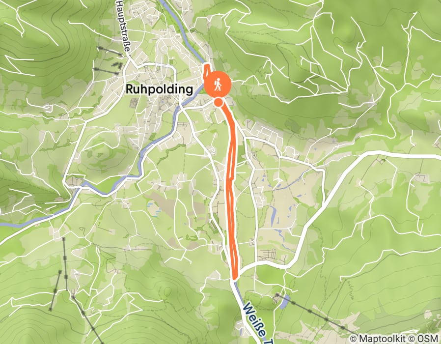 Karte der Tour