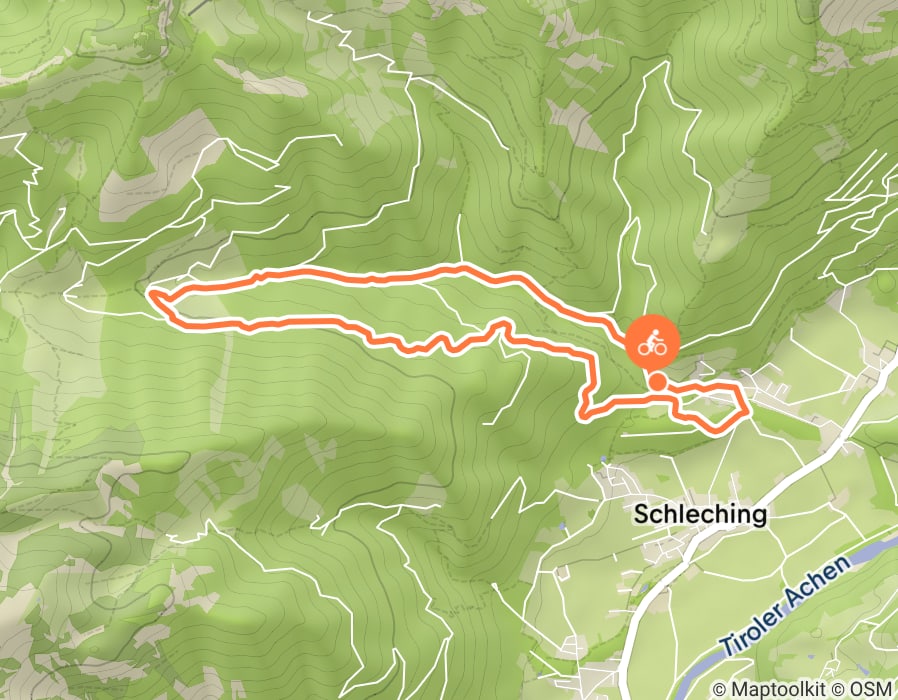 Karte der Tour