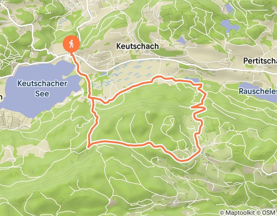 Karte der Tour