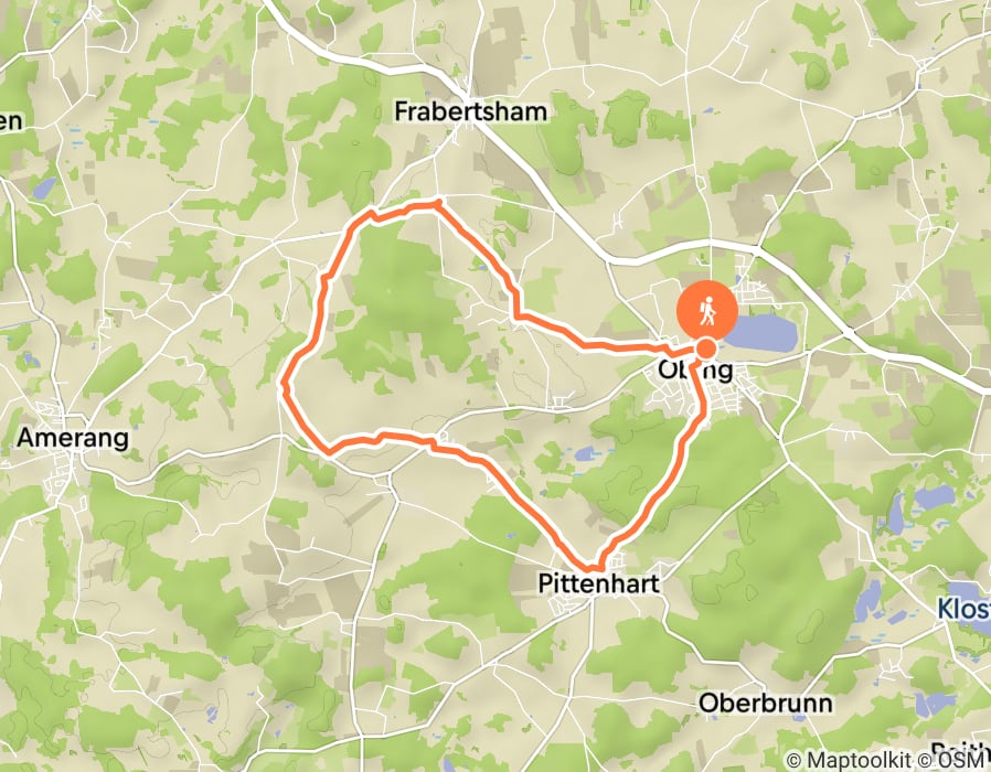 Karte der Tour