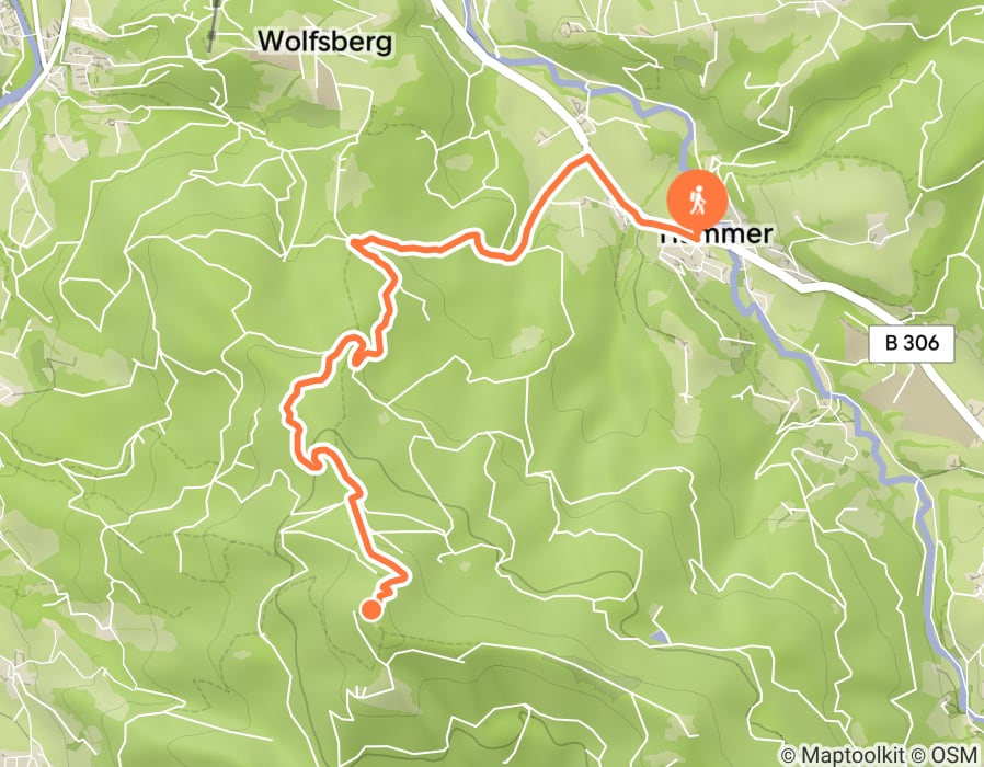 Karte der Tour