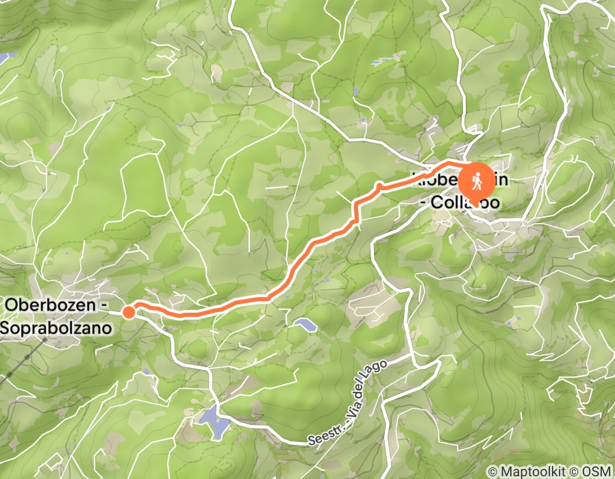 Karte der Tour