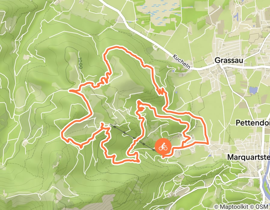 Karte der Tour