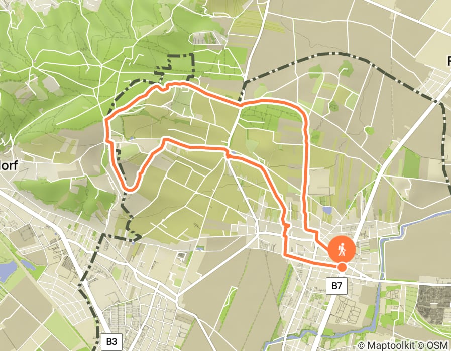 Karte der Tour