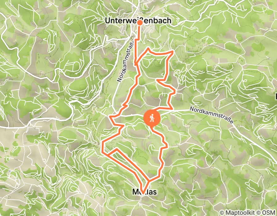 Karte der Tour
