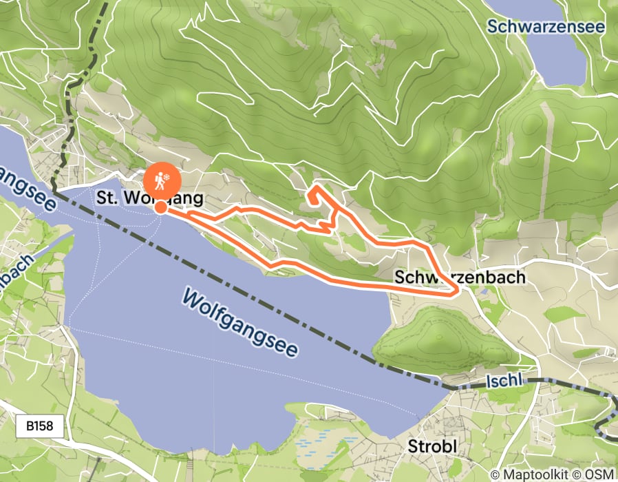 Karte der Tour