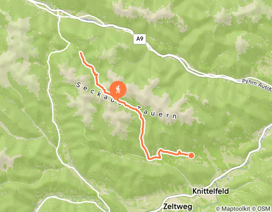 Karte der Tour