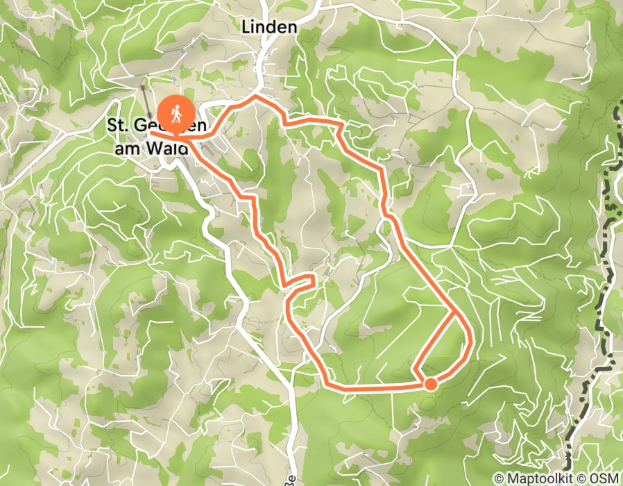 Karte der Tour