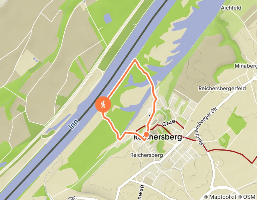 Karte der Tour