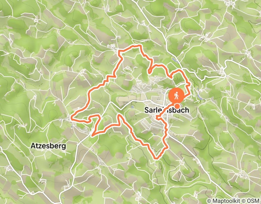 Karte der Tour