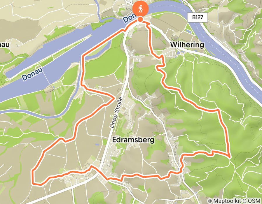 Karte der Tour